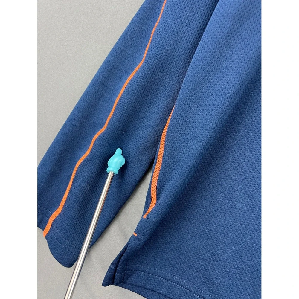 Under Armour Pullover Men Large Blue Fair Arcadia Bluffs Golf 1/4 Zip Loose Fit
